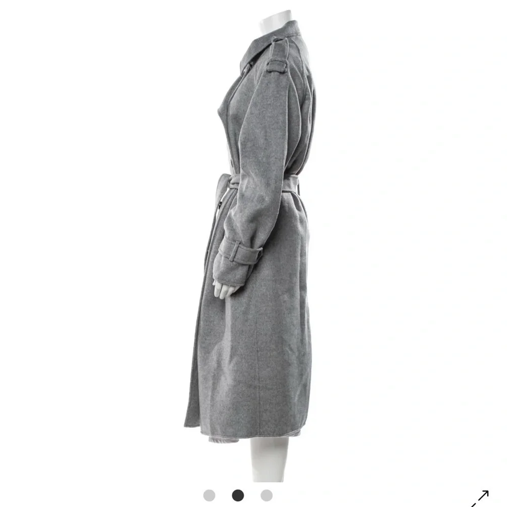 The Kooples Wool-blend Belted Trench Coat. Size 3. NWT